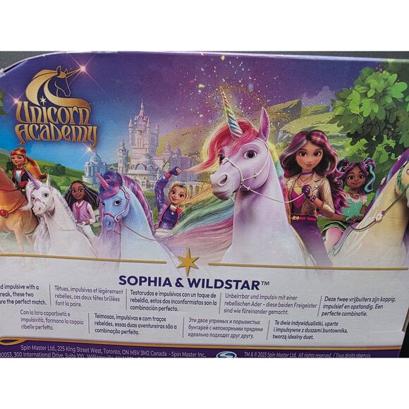 Unicorn Academy Sophia & Wildstar Doll & Unicorn Toy Set Netflix Collection - Picture 5 of 5